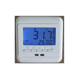 24V recessed thermostat