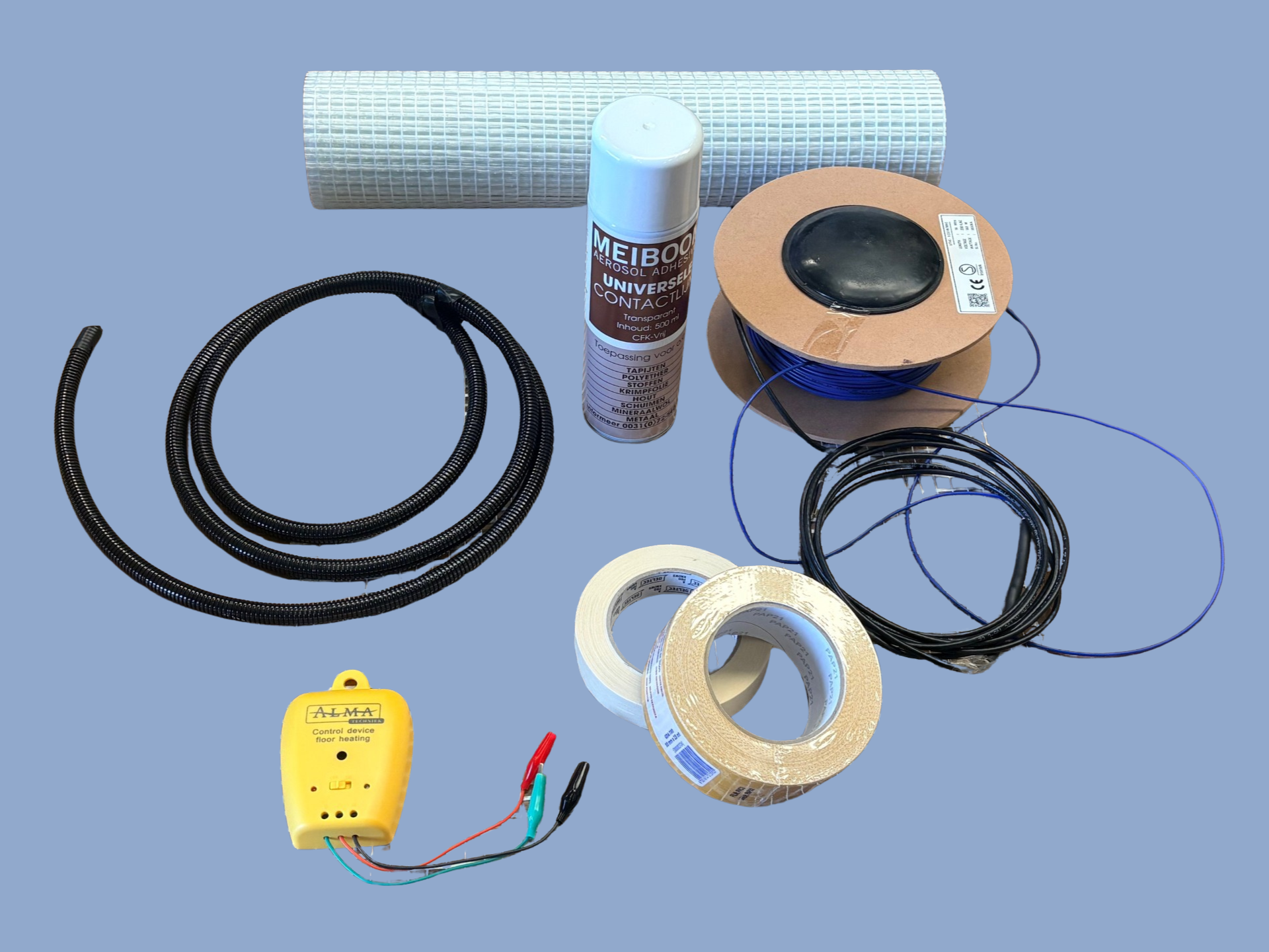 DIY Alma Techniek (3) (1) Doe het zelf pakket elektrische vloerverwarming