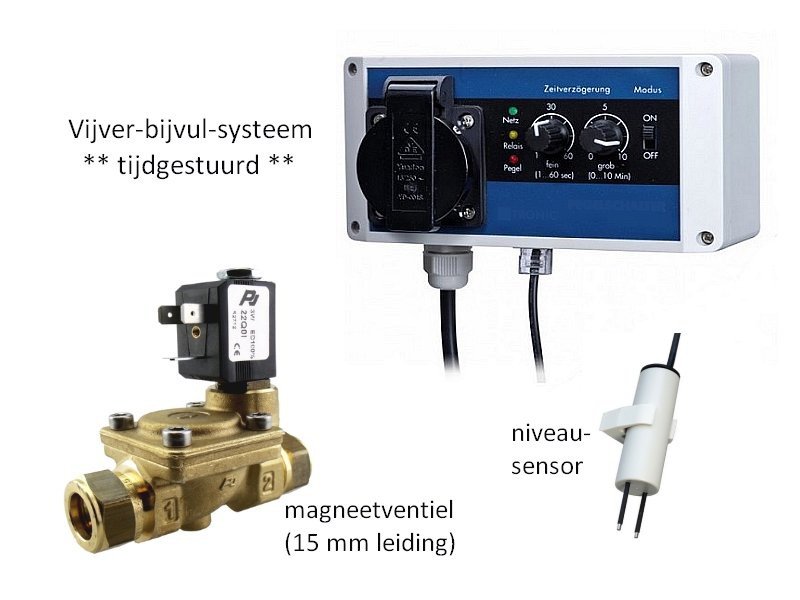Vijver-bijvulsysteem Vijver bijvulsysteem Warmtekabel